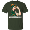 Beautiful Girl Unbreakable Go Minnesota Wild T Shirt