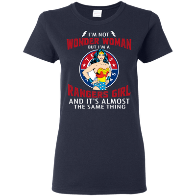 I'm Not Wonder Woman Texas Rangers T Shirts