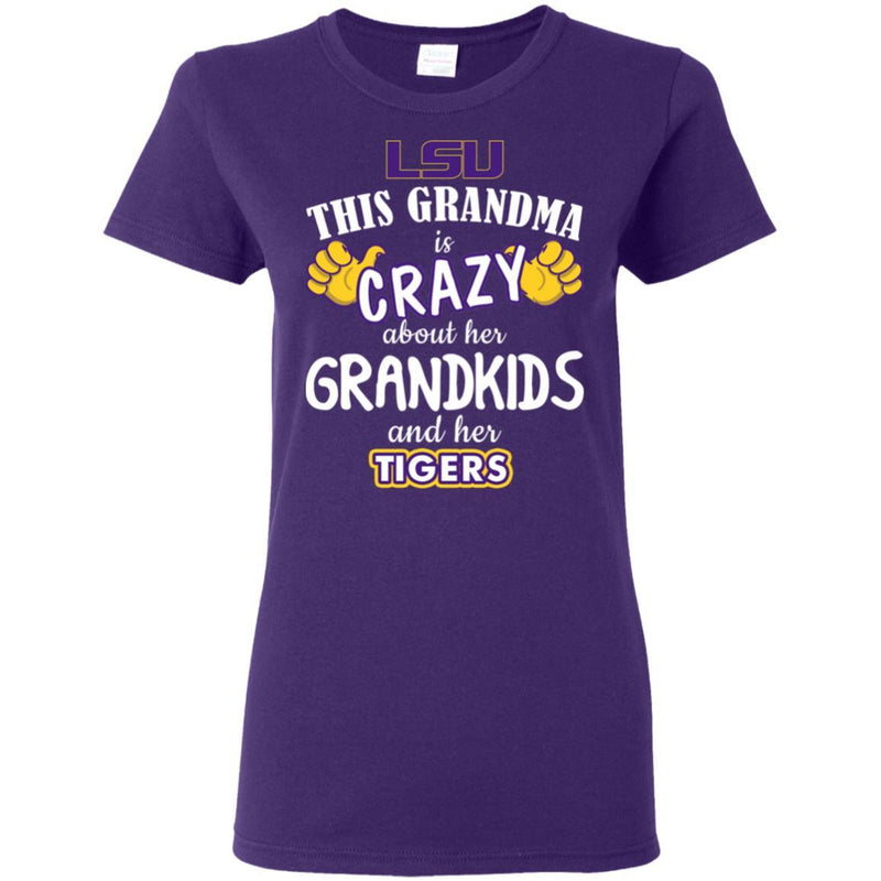 This Grandma Is Crazy About Her Grandkids And Her LSU Tigers T Shirt