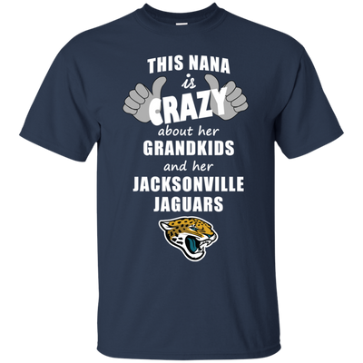 This Nana Is Crazy About Her Grandkids And Her Jacksonville Jaguars T Shirts