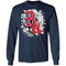 Colorful Earthquake Art Boston Red Sox T Shirt