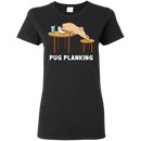 Pug Planking T Shirts