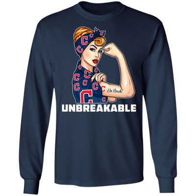 Beautiful Girl Unbreakable Go Cleveland Indians T Shirt