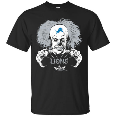 IT Horror Movies Detroit Lions T Shirts