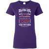 She Will Do It Twice And Take Pictures Atlanta Braves T Shirt