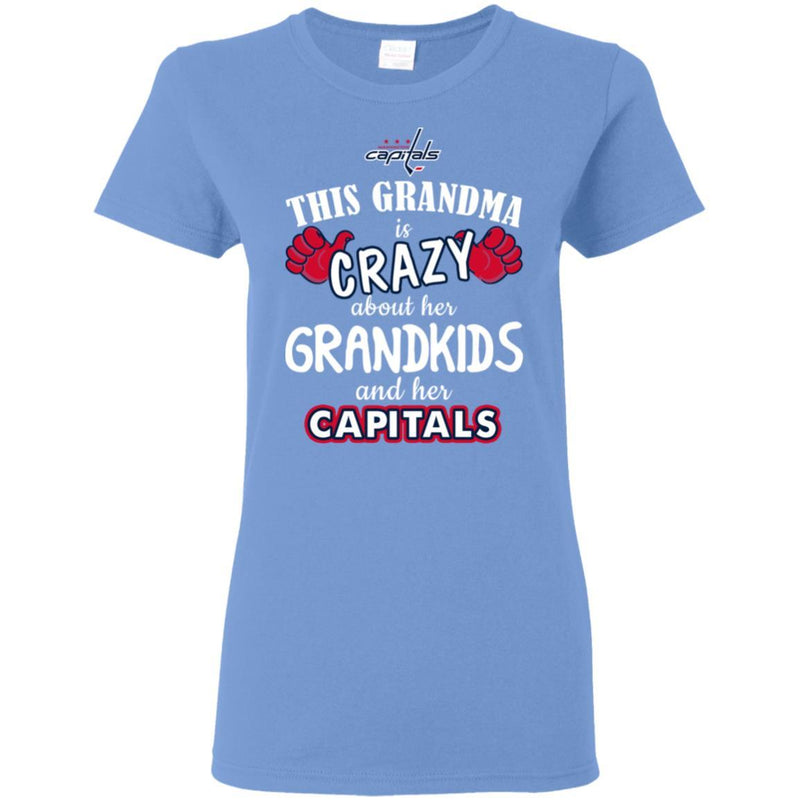 This Grandma Is Crazy About Her Grandkids And Her Washington Capitals T Shirt