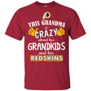 This Grandma Is Crazy About Her Grandkids And Her Washington Redskins T Shirt