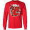 Colorful Earthquake Art Calgary Flames T Shirt