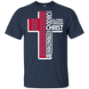 Gorgeous I Can Do All Things Through Christ Atlanta Braves T Shirts