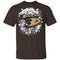 Colorful Earthquake Art Anaheim Ducks T Shirt