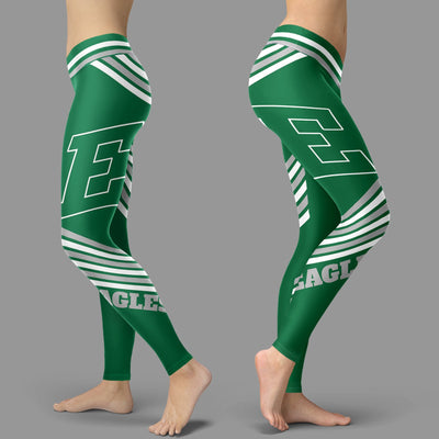 Straight Cute Beautiful Attractive Eastern Michigan Eagles Leggings