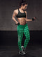Cosy Seamless Border Wonderful Eastern Michigan Eagles Leggings