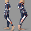 Single Small Line Circle Stylish Fashion Edmonton Oilers Leggings