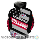 Proud Of American Stars Fresno State Bulldogs Hoodie