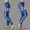 Cosy Seamless Border Wonderful Fresno State Bulldogs Leggings