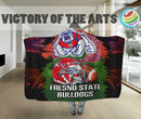 Pro Shop Fresno State Bulldogs Home Field Advantage Hooded Blanket
