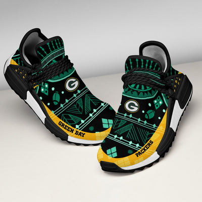 Amazing Pattern Human Race Green Bay Packers Shoes For Fans