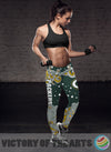 Great Summer With Wave Green Bay Packers Leggings