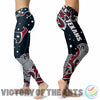 Great Summer With Wave Houston Texans Leggings