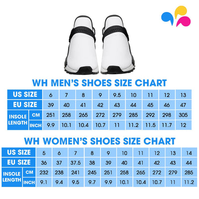 Amazing Pattern Human Race Akron Zips Shoes For Fans