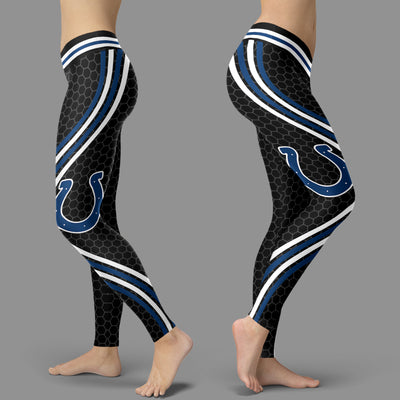 Black Venom Indianapolis Colts Leggings