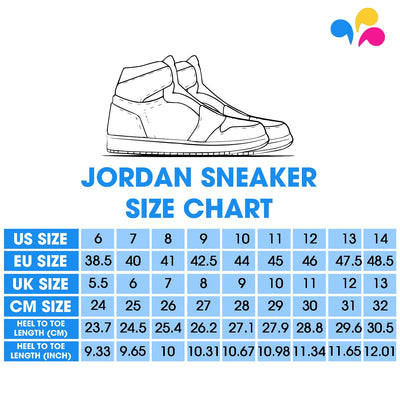 Simple Camo Logo Akron Zips Jordan Sneakers