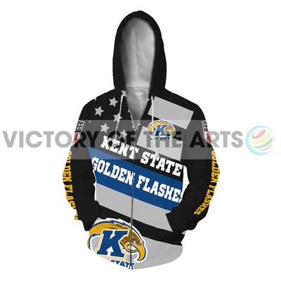 Proud Of American Stars Kent State Golden Flashes Hoodie
