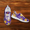 Colorful Pride Flag LSU Tigers Sneakers