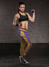 Fashion Gorgeous Fitting Fabulous LSU Tigers Leggings