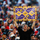 Colorful Pride Flag LSU Tigers Coffee Table