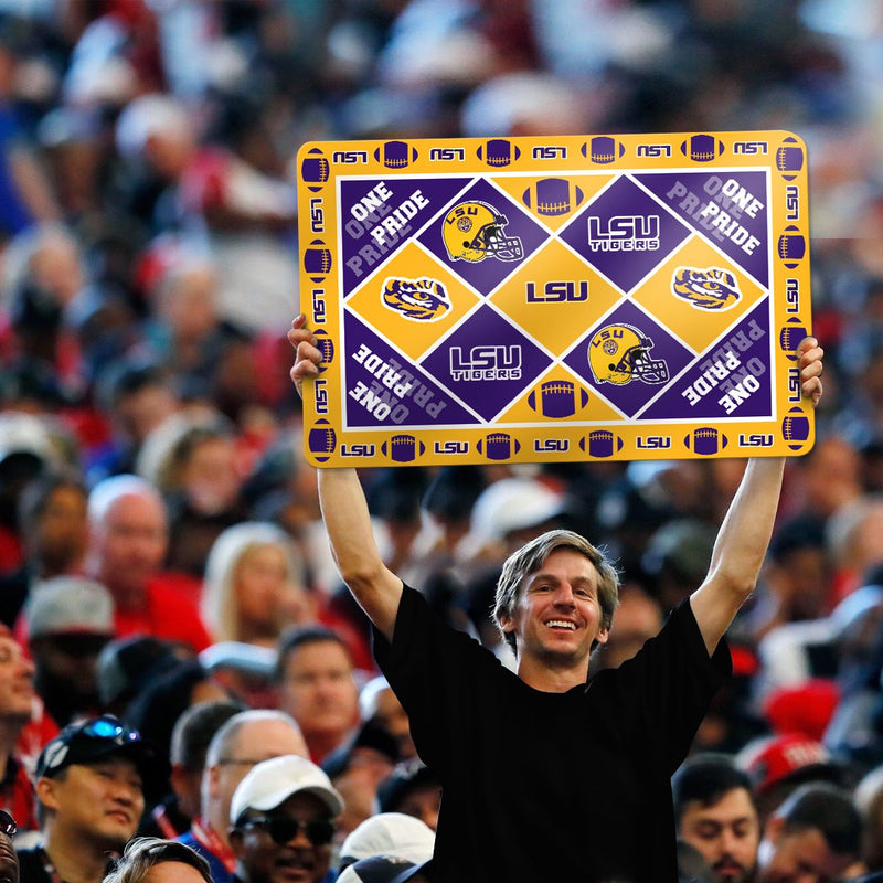 Colorful Pride Flag LSU Tigers Coffee Table