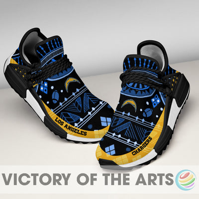 Amazing Pattern Human Race Los Angeles Chargers Shoes For Fans