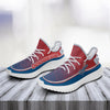 Colorful Line Words Los Angeles Dodgers Yeezy Shoes