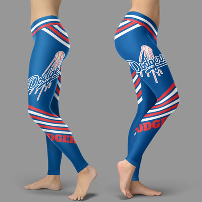 Straight Cute Beautiful Attractive Los Angeles Dodgers Leggings