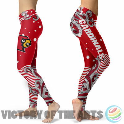 Great Summer With Wave Louisville Cardinals Leggings