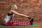 Cosy Seamless Border Wonderful Louisville Cardinals Leggings