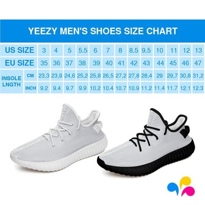 Colorful Line Words Indianapolis Colts Yeezy Shoes