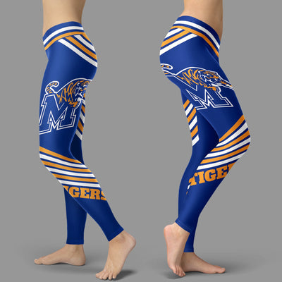 Straight Cute Beautiful Attractive Memphis Tigers Leggings