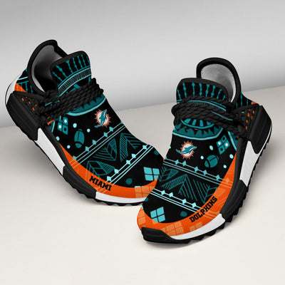 Amazing Pattern Human Race Miami Dolphins Shoes For Fans