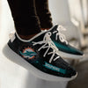 Art Scratch Mystery Miami Dolphins Yeezy Shoes