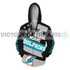 Proud Of American Stars Miami Dolphins Hoodie