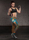 Fashion Gorgeous Fitting Fabulous Miami Dolphins Leggings