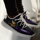 Art Scratch Mystery Minnesota Vikings Yeezy Shoes