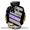 Proud Of American Stars Minnesota Vikings Hoodie