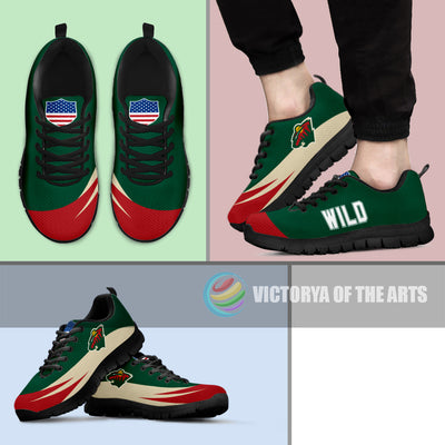 Awesome Gift Logo Minnesota Wild Sneakers