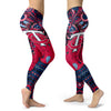 Boho Minnesota Twins Leggings With Fantastic Art