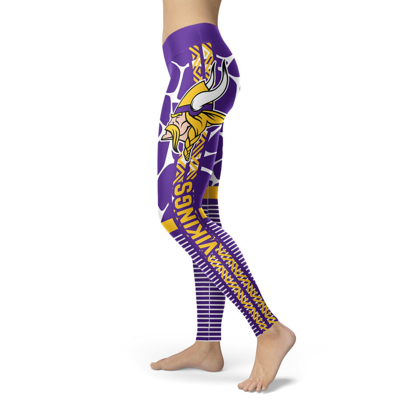 Cool Air Lighten Attractive Kind Minnesota Vikings Leggings