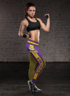 Fashion Gorgeous Fitting Fabulous Minnesota Vikings Leggings