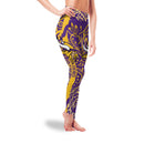 Curly Line Charming Daily Fashion Minnesota Vikings Leggings