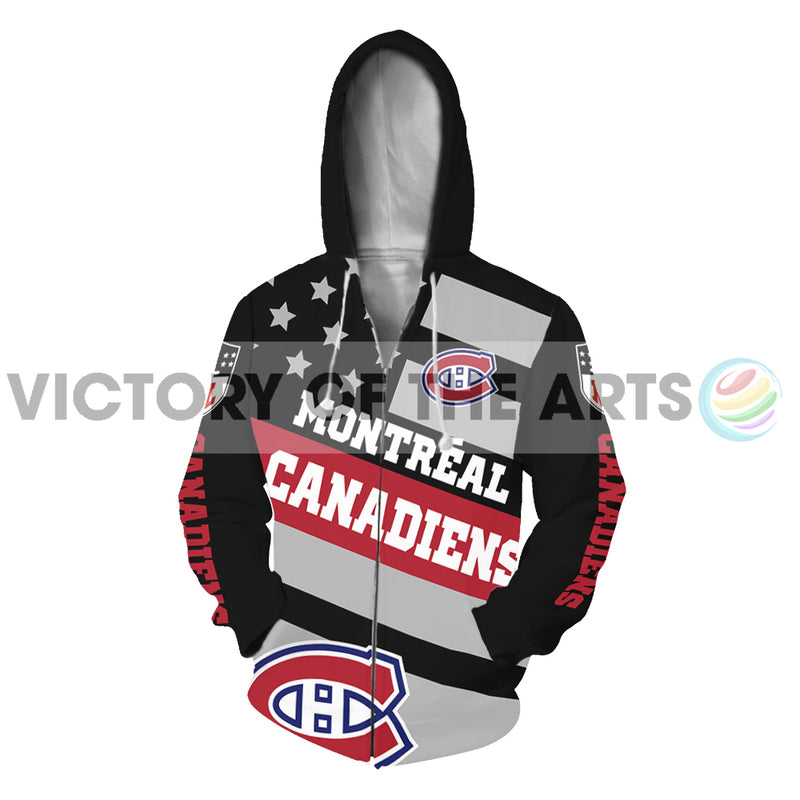 Proud Of American Stars Montreal Canadiens Hoodie